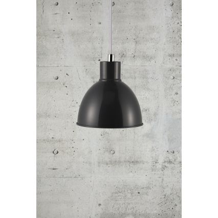 Nordlux - Hängeleuchte an Schnur POP 1xE27/40W/230V anthrazit