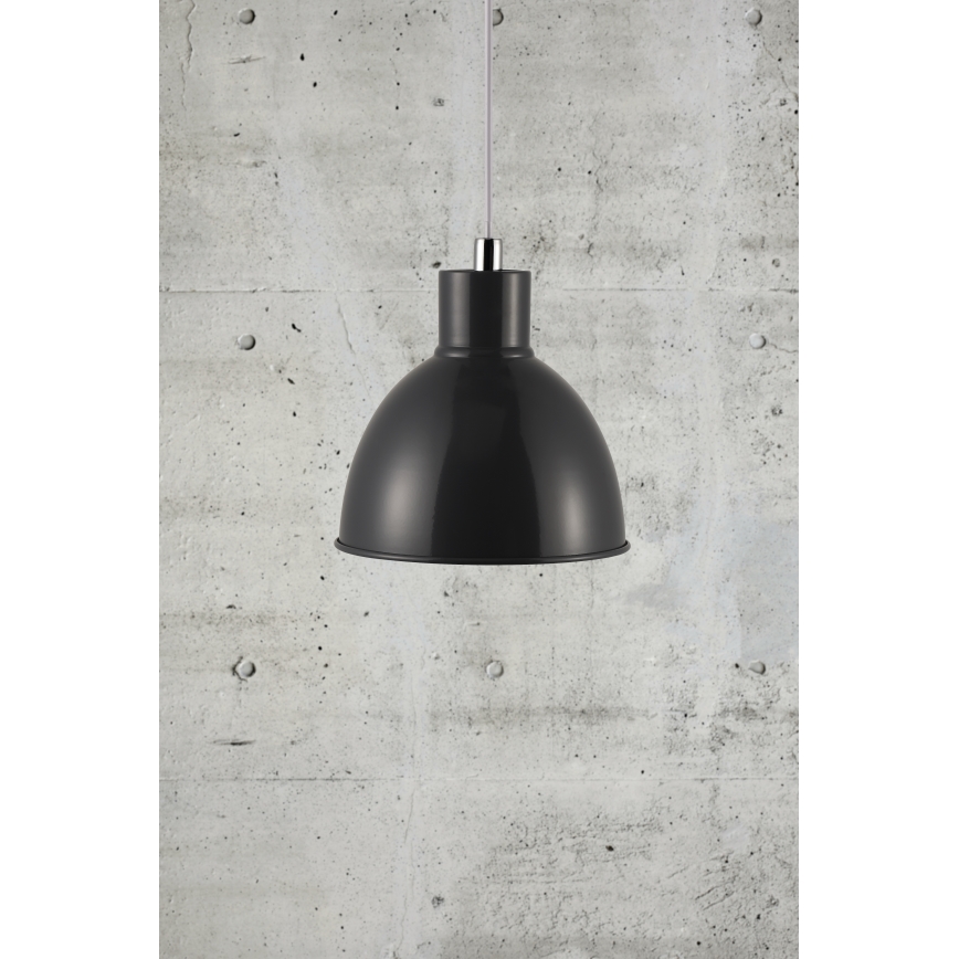 Nordlux - Hängeleuchte an Schnur POP 1xE27/40W/230V anthrazit