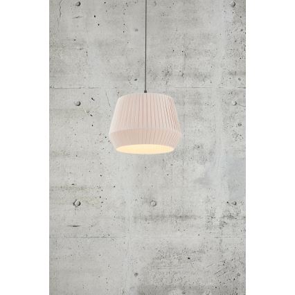 Nordlux - Hängeleuchte DICTE mit Kabel 1xE27/60W/230V Ø40 cm beige