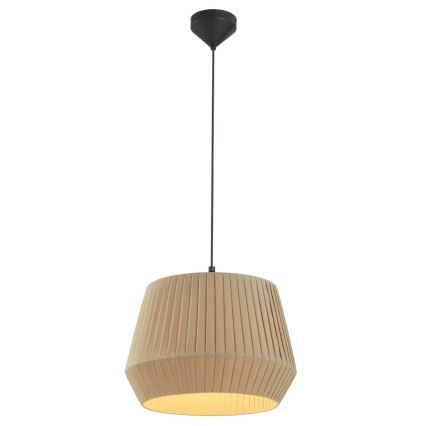 Nordlux - Hängeleuchte DICTE mit Kabel 1xE27/60W/230V Ø40 cm beige