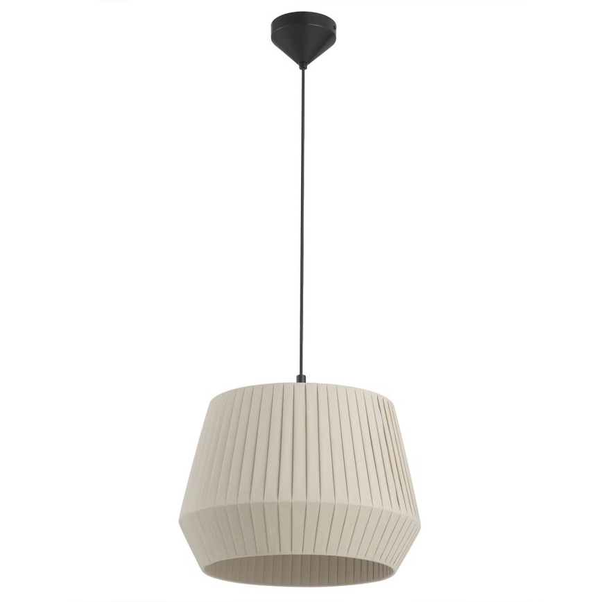 Nordlux - Hängeleuchte DICTE mit Kabel 1xE27/60W/230V Ø40 cm beige