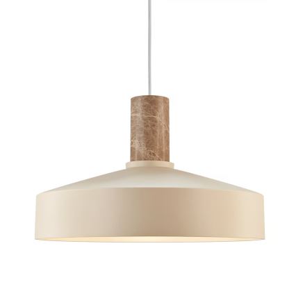 Nordlux - Hängeleuchte ELVAS 1xE27/60W/230V d 37,5 cm beige