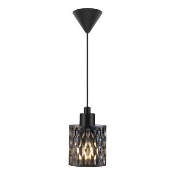 Nordlux - Hängeleuchte HOLLYWOOD 1xE27/60W/230V rauchig