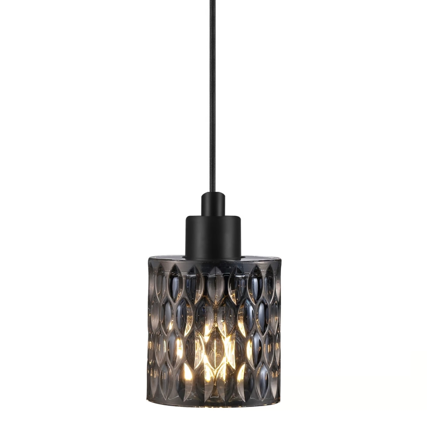Nordlux - Hängeleuchte HOLLYWOOD 1xE27/60W/230V rauchig