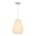 Nordlux - Hängeleuchte mit Kabel SALLINO 1xE27/15W/230V Ø 24 cm weiß