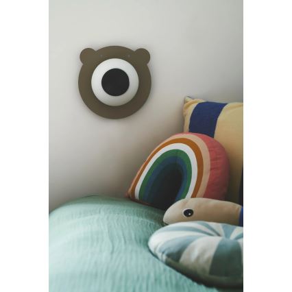 Nordlux - Kinder-Wandleuchte BRUNA BEAR 1xE14/25W/230V Bär