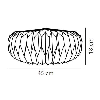 Nordlux - Lampenschirm für Hängeleuchte BELLOY E27 d 45 cm