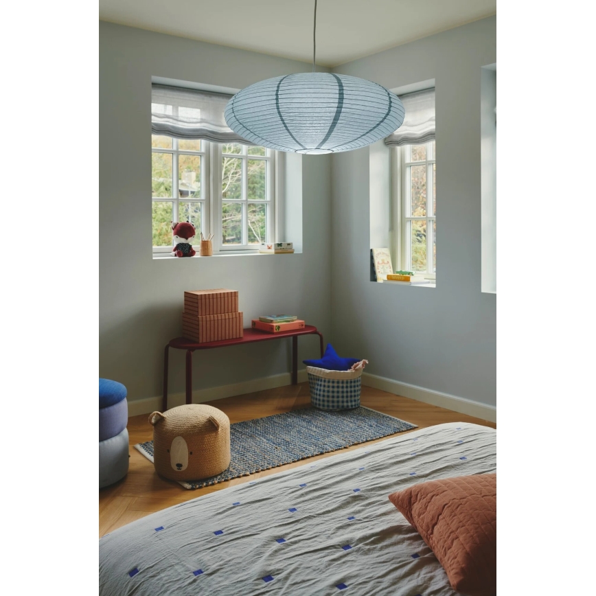 Nordlux - Lampenschirm für Hängeleuchte VILLO E27 d 60 cm blau