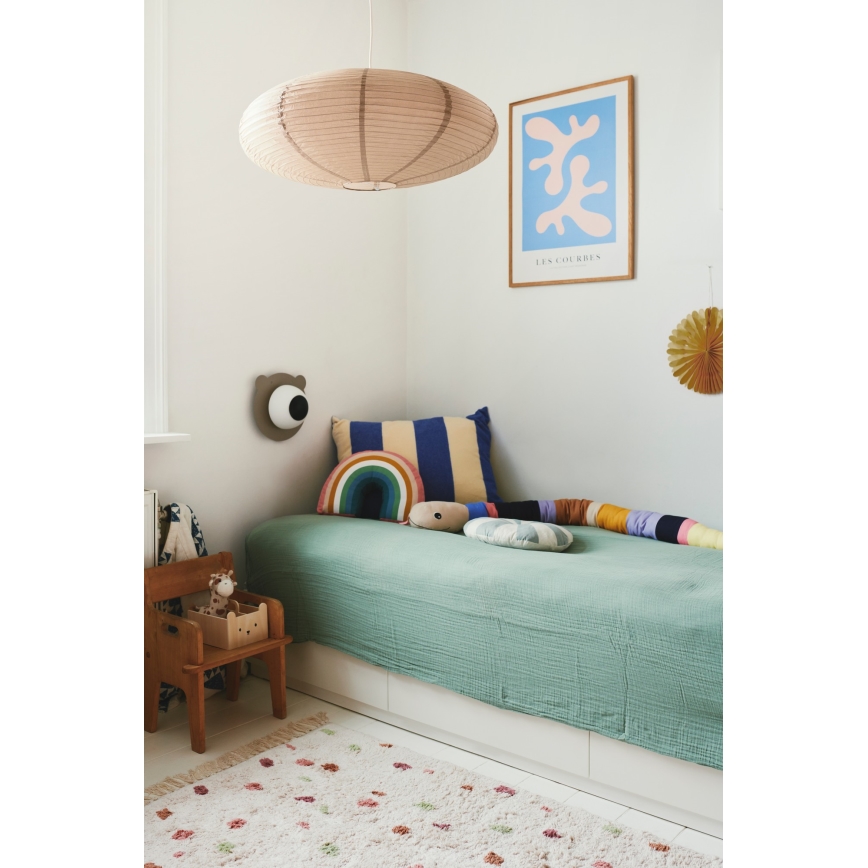 Nordlux - Lampenschirm für Hängeleuchte VILLO E27 d 60 cm braun