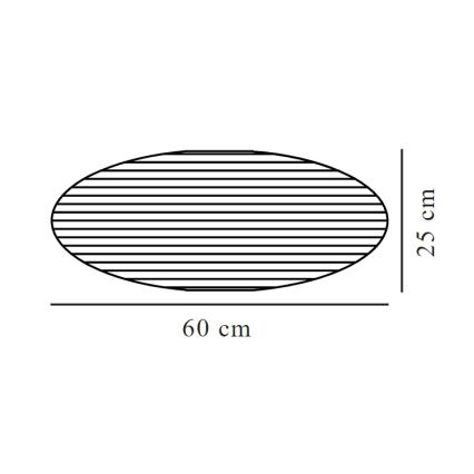 Nordlux - Lampenschirm für Hängeleuchte VILLO E27 d 60 cm grau