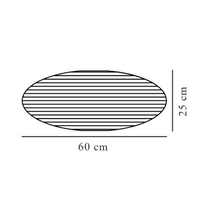 Nordlux - Lampenschirm für Hängeleuchte VILLO E27 d 60 cm weiß