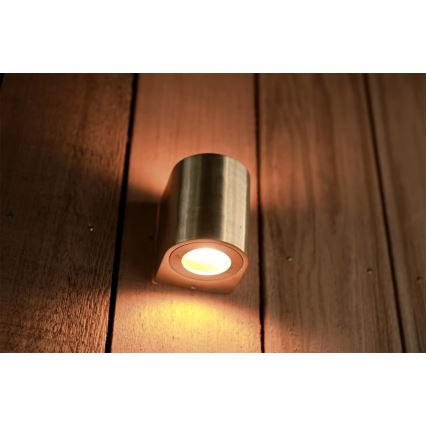 Nordlux - LED-Außenwandleuchte CANTO 2xLED/5,5W/230V IP44 goldfarben