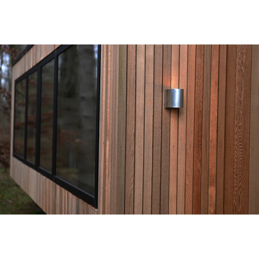 Nordlux - LED Außenwandleuchte CANTO 2xLED/6W/230V IP44 silber