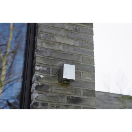 Nordlux - LED Außenwandleuchte CANTO 2xLED/6W/230V IP44 silber