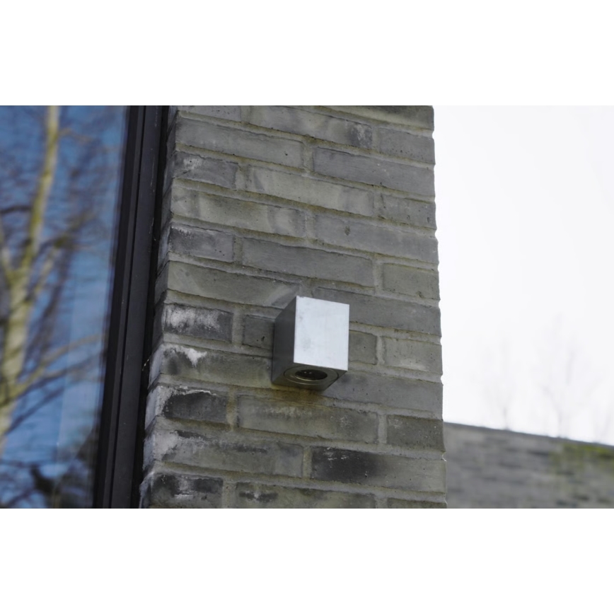 Nordlux - LED Außenwandleuchte CANTO 2xLED/6W/230V IP44 silber