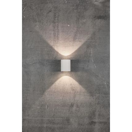 Nordlux - LED-Außenwandleuchte CANTO 2xLED/6W/230V IP44 weiß