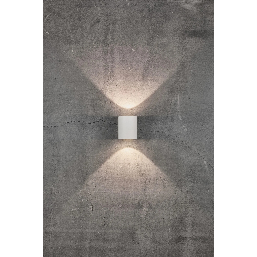 Nordlux - LED-Außenwandleuchte CANTO 2xLED/6W/230V IP44 weiß