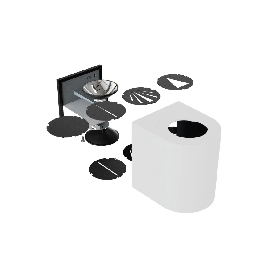 Nordlux - LED-Außenwandleuchte CANTO 2xLED/6W/230V IP44 weiß