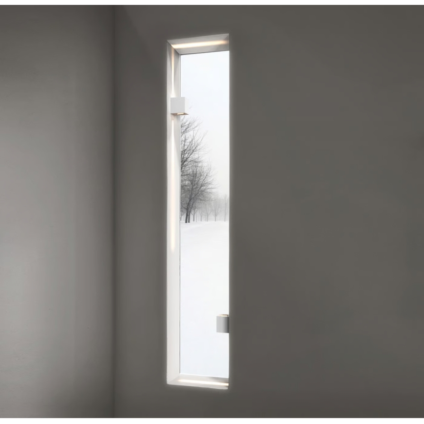 Nordlux - LED Außenwandleuchte CANTO 2xLED/6W/230V IP44 weiß