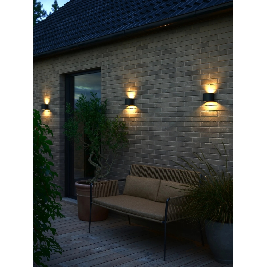 Nordlux - LED Außenwandleuchte MILDA LED/4,9W/230V IP44 schwarz