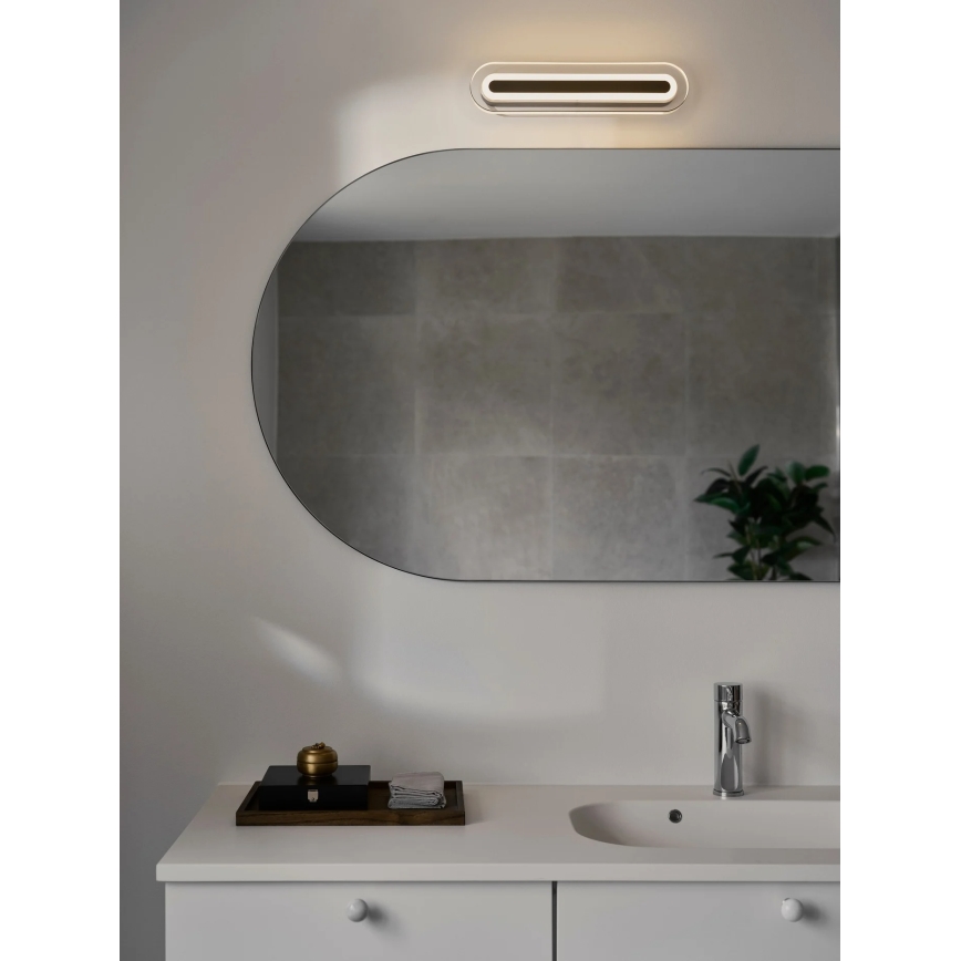 Nordlux - LED Badezimmer-Wandleuchte CAVARA LED/11W/230V 3000/4000K IP44 schwarz