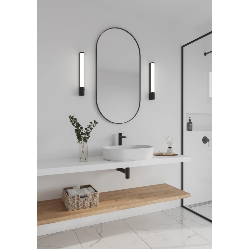Nordlux - LED-Badezimmer-Spiegelbeleuchtung MALAIKA LED/6W/230V 3000K IP44 schwarz