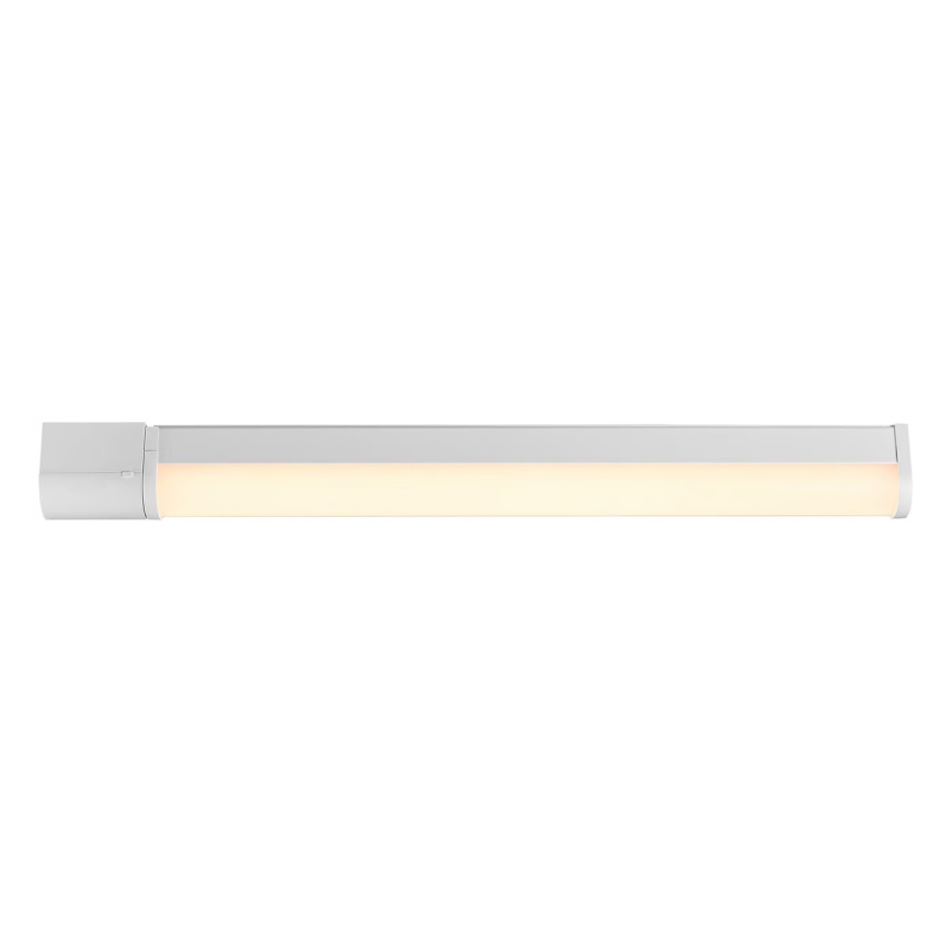 Nordlux - LED-Badezimmer-Spiegelleuchte mit Steckdose MALAIKA LED/15W/230V IP44 68,4 cm weiß