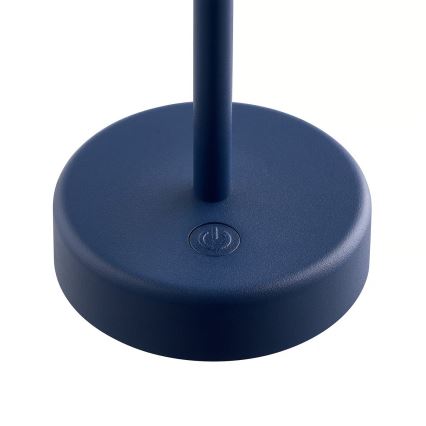 Nordlux - ELLEN LED, dimmbar, wiederaufladbare Outdoor-Tischleuchte mit Touch, LED/2,8W/3,7V 2200 mAh IP44 blau