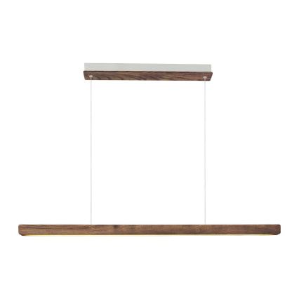 Nordlux - LED dimmbare Hängeleuchte mit Seilabhängung ILGAS LED/47W/230V 3000K braun/Esche