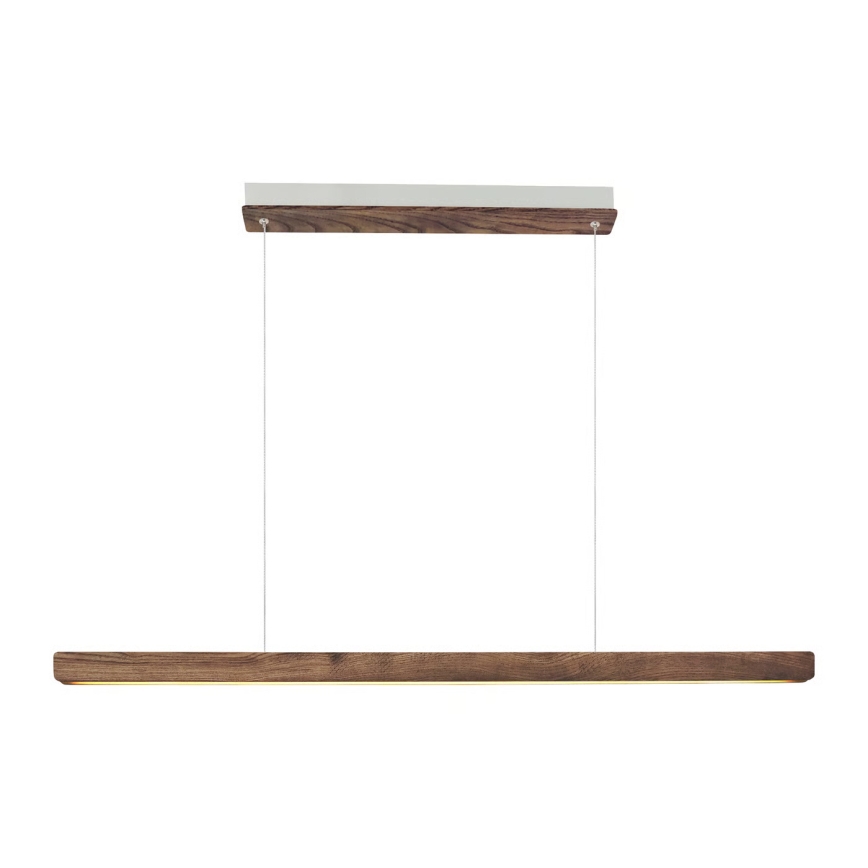 Nordlux - LED dimmbare Hängeleuchte mit Seilabhängung ILGAS LED/47W/230V 3000K braun/Esche