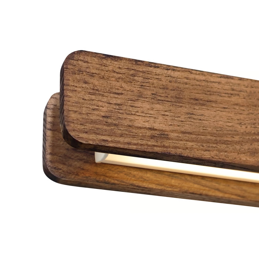 Nordlux - LED dimmbare Hängeleuchte mit Seilabhängung ILGAS LED/47W/230V 3000K braun/Esche