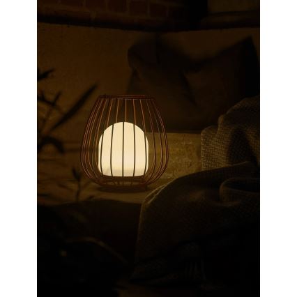 Nordlux - LED-dimmbare, tragbare Außenleuchte JIM TO-GO LED/3W/3,7V IP54 5000 mAh rot