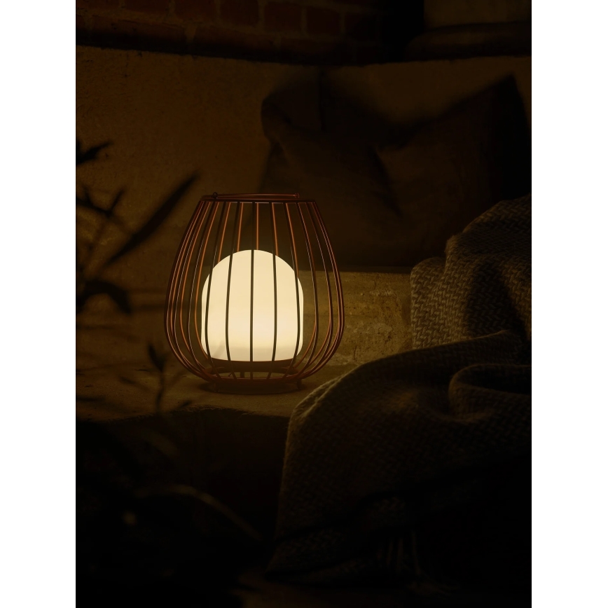 Nordlux - LED-dimmbare, tragbare Außenleuchte JIM TO-GO LED/3W/3,7V IP54 5000 mAh rot