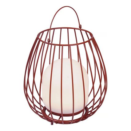 Nordlux - LED-dimmbare, tragbare Außenleuchte JIM TO-GO LED/3W/3,7V IP54 5000 mAh rot