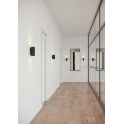 Nordlux - LED dimmbare Wandleuchte CURTIZ 2xLED/4,5W/230V schwarz