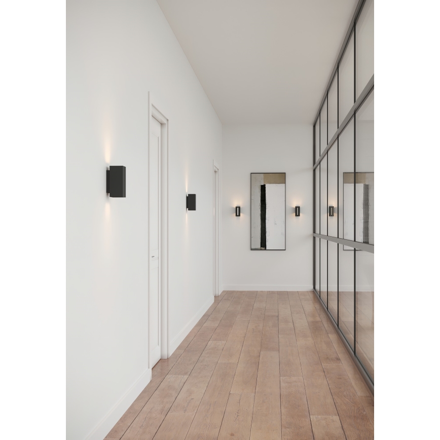 Nordlux - LED dimmbare Wandleuchte CURTIZ 2xLED/4,5W/230V schwarz