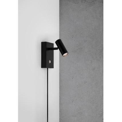 Nordlux - LED dimmbare Wandspotleuchte OMARI LED/3,2W/230V schwarz