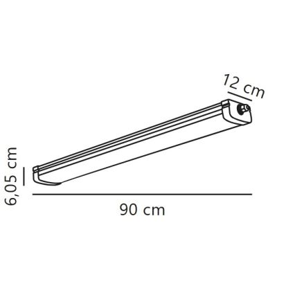 Nordlux - LED-Hochleistungsleuchte BURBANK LED/31W/230V 4000K IP65