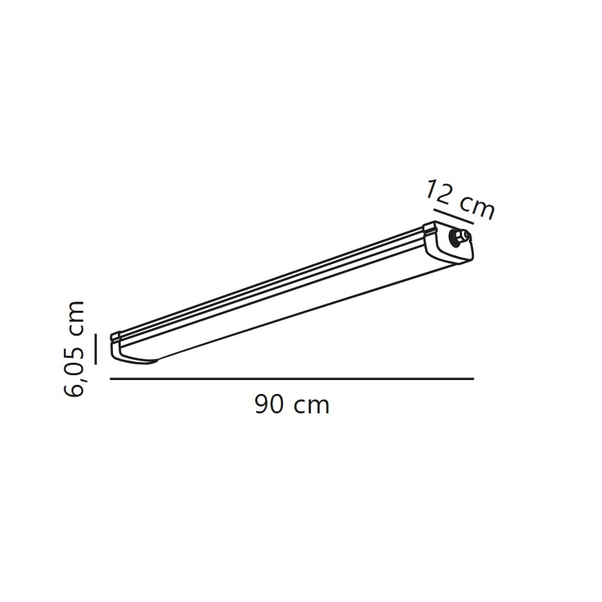 Nordlux - LED-Hochleistungsleuchte BURBANK LED/31W/230V 4000K IP65