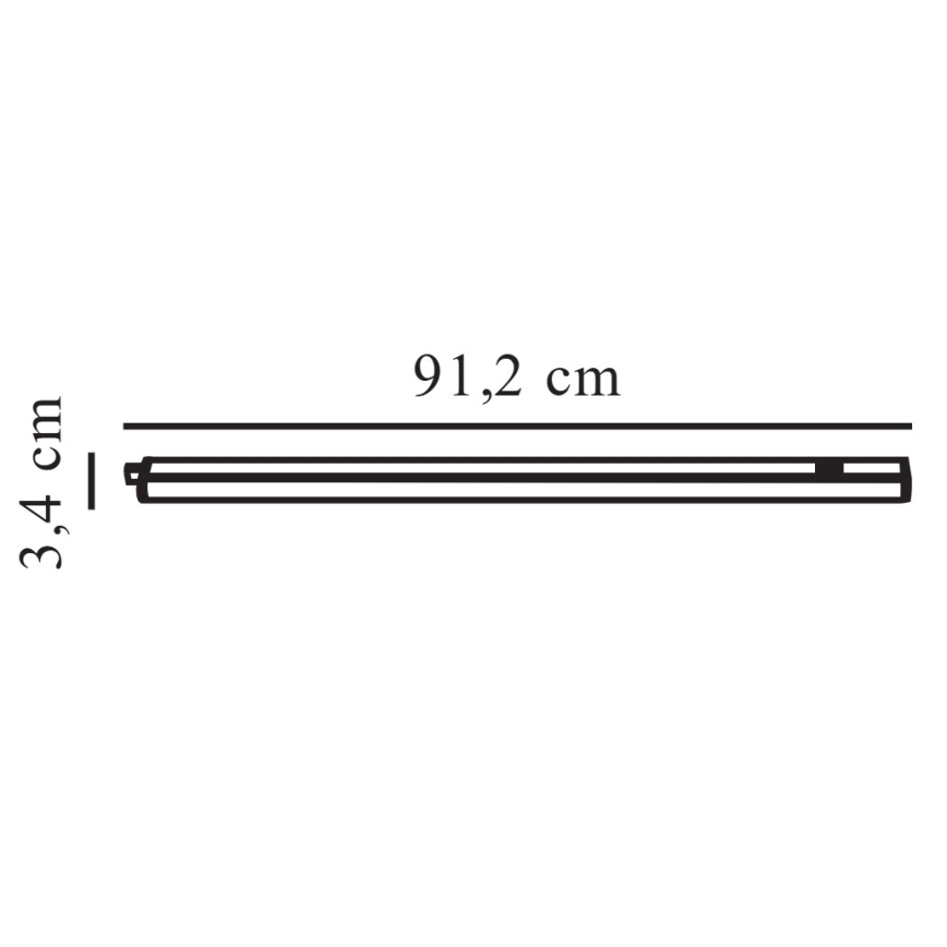 Nordlux - LED-Küchenunterbauleuchte LATONA LED/11W/230V 3000/4000K 91,2 cm