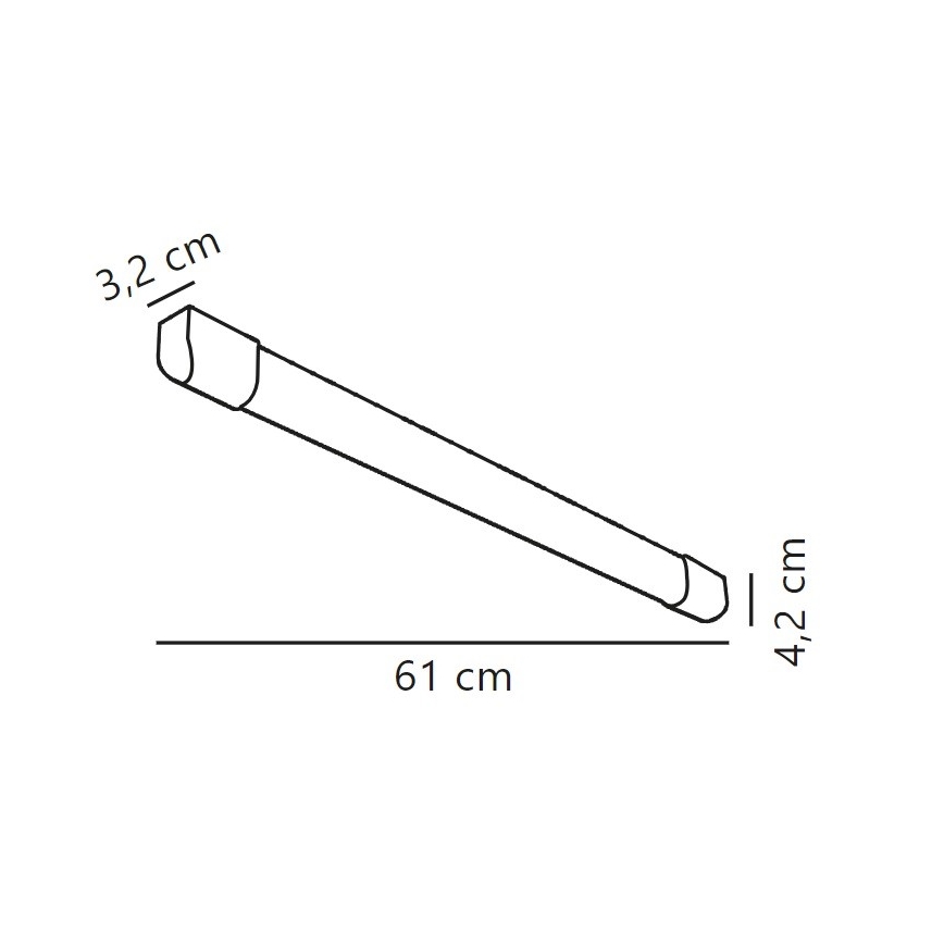 Nordlux - LED-Leuchtstofflampe ARLINGTON LED/10W/230V 61 cm