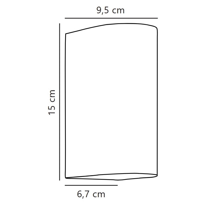 Nordlux - LED-Outdoor-Wandleuchte ASBOL LED/13,3W/230V 3000K IP44