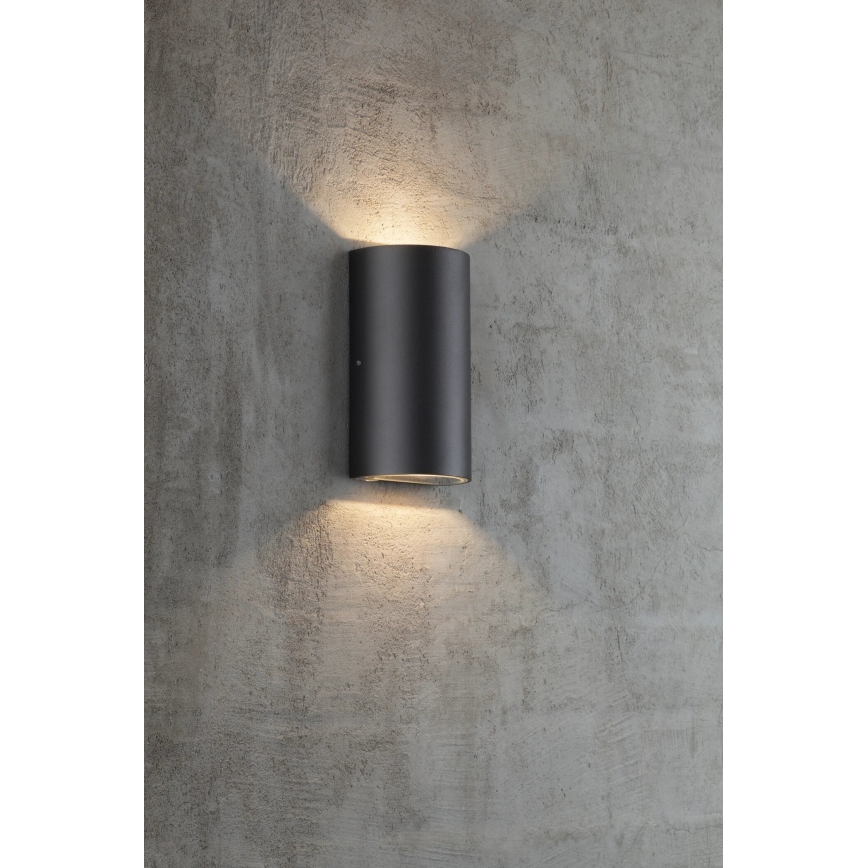 Nordlux - LED-Outdoor-Wandleuchte ROLD LED/10,5W/230V 3000K IP54 schwarz