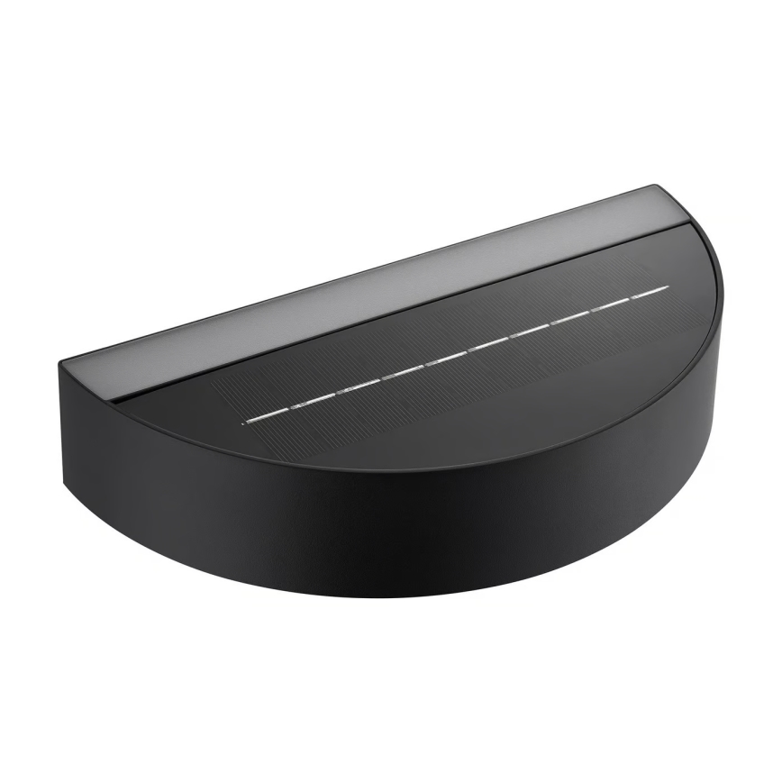 Nordlux - LED Solar-Wandleuchte mit Sensor MONAY LED/5W/5V 3000K IP44 2000 mAh schwarz