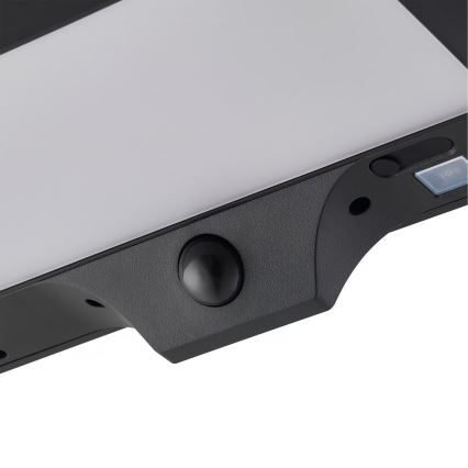 Nordlux - LED Solar-Wandleuchte mit Sensor MONAY LED/5W/5V 3000K IP44 2000 mAh schwarz