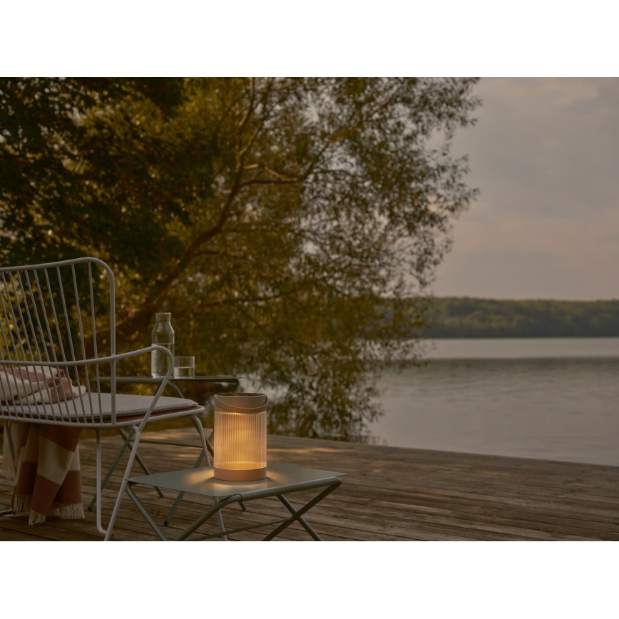 Nordlux - LED-Solarlampe COUPAR LED/3,2W/3,7V beige