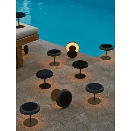 Nordlux - LED-Solarlampe ELMER LED/2W/3,7V IP44 schwarz