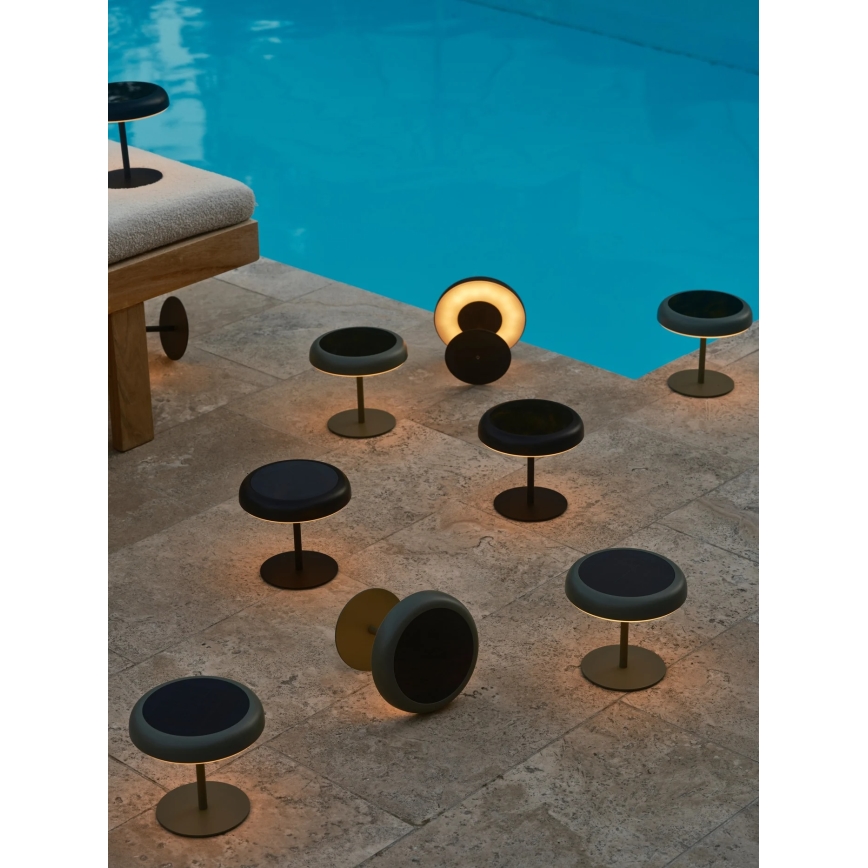 Nordlux - LED-Solarlampe ELMER LED/2W/3,7V IP44 schwarz