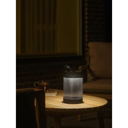 Nordlux - LED-Solarleuchte COUPAR LED/3,2 W/3,7 V schwarz