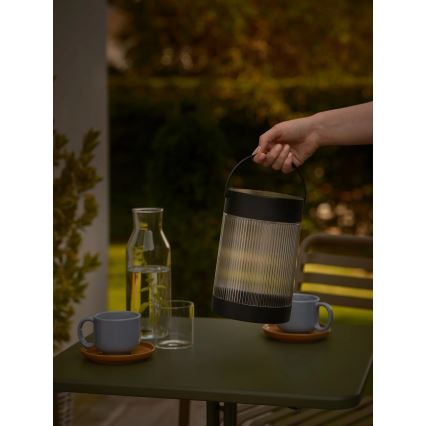 Nordlux - LED-Solarleuchte COUPAR LED/3,2 W/3,7 V schwarz